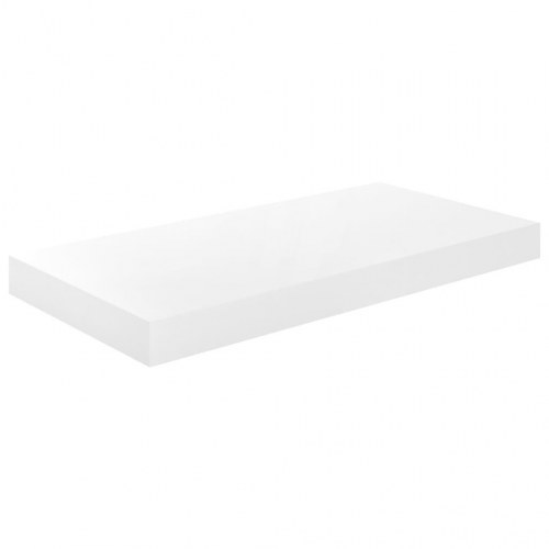 Væghylder 4 stk. - 50×23×3,8 cm MDF hvid højglans