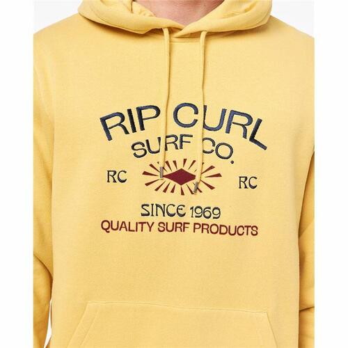 Hættetrøje til Mænd Rip Curl Radiate Gul M
