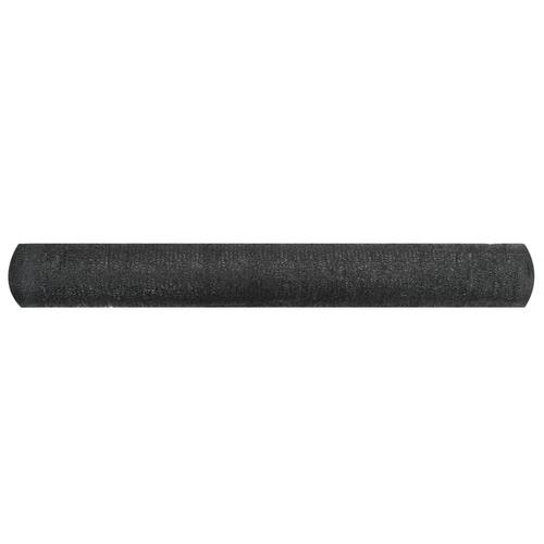 Afskærmning 1x25 m 150 g/m² HDPE sort