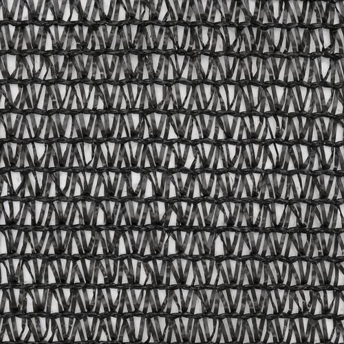Afskærmning 1x50 m 150 g/m² HDPE sort