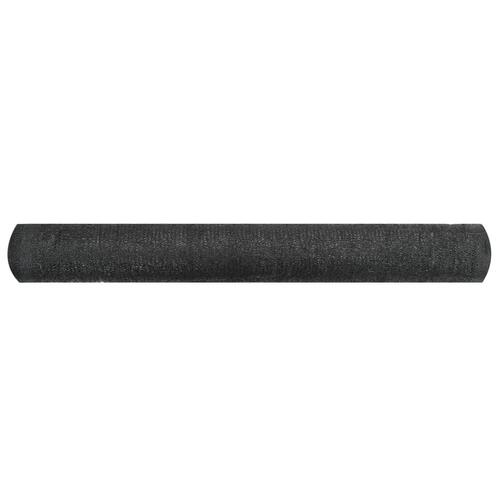 Afskærmning 1x50 m 150 g/m² HDPE sort