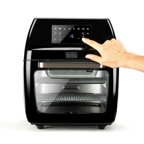 Airfryer Black & Decker BXAFO1200E Sort 1700 W 12 L