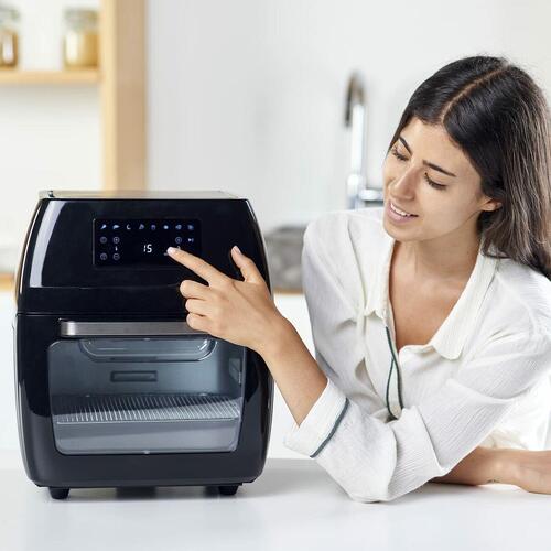 Airfryer Black & Decker BXAFO1200E Sort 1700 W 12 L