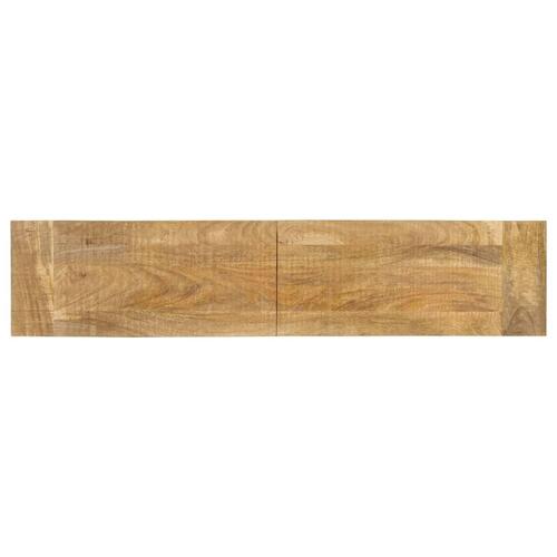 Bænk 160x35x45 cm massivt mangotræ