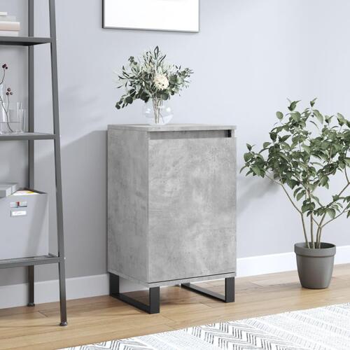 Skænk 40x35x70 cm konstrueret træ betongrå