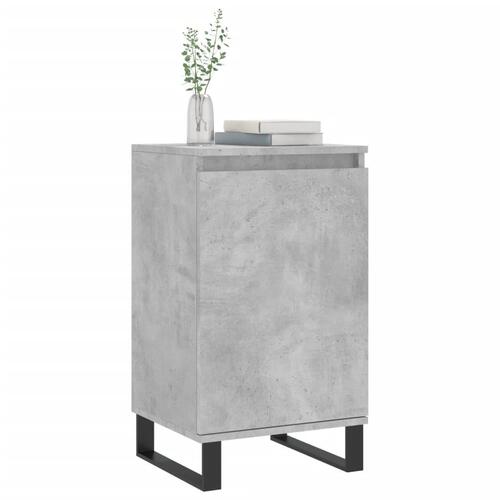 Skænk 40x35x70 cm konstrueret træ betongrå