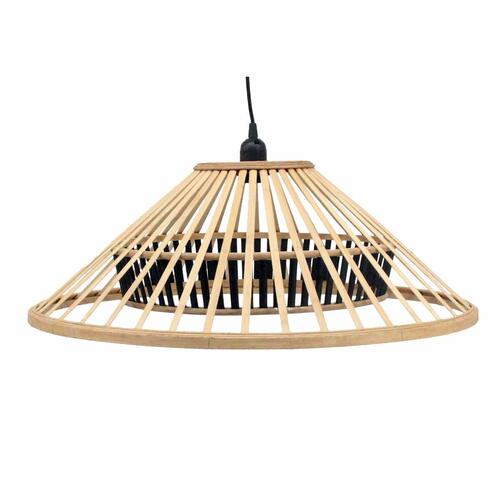 Loftslampe Brun Bambus 50 W (60 x 60 x 21 cm)