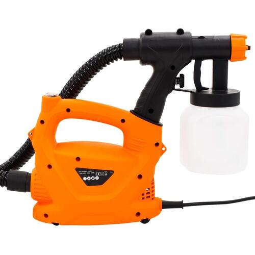 Elektrisk malersprøjte med luftslange 500 W 800 ml