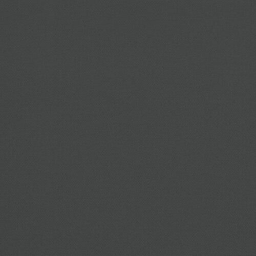 Parasol med dobbelt parasoldug og LED-lys 449x245 cm antracit