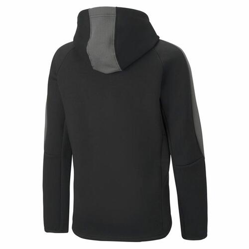 Sportsjakke til børn Puma Evostripe Sort 11-12 år