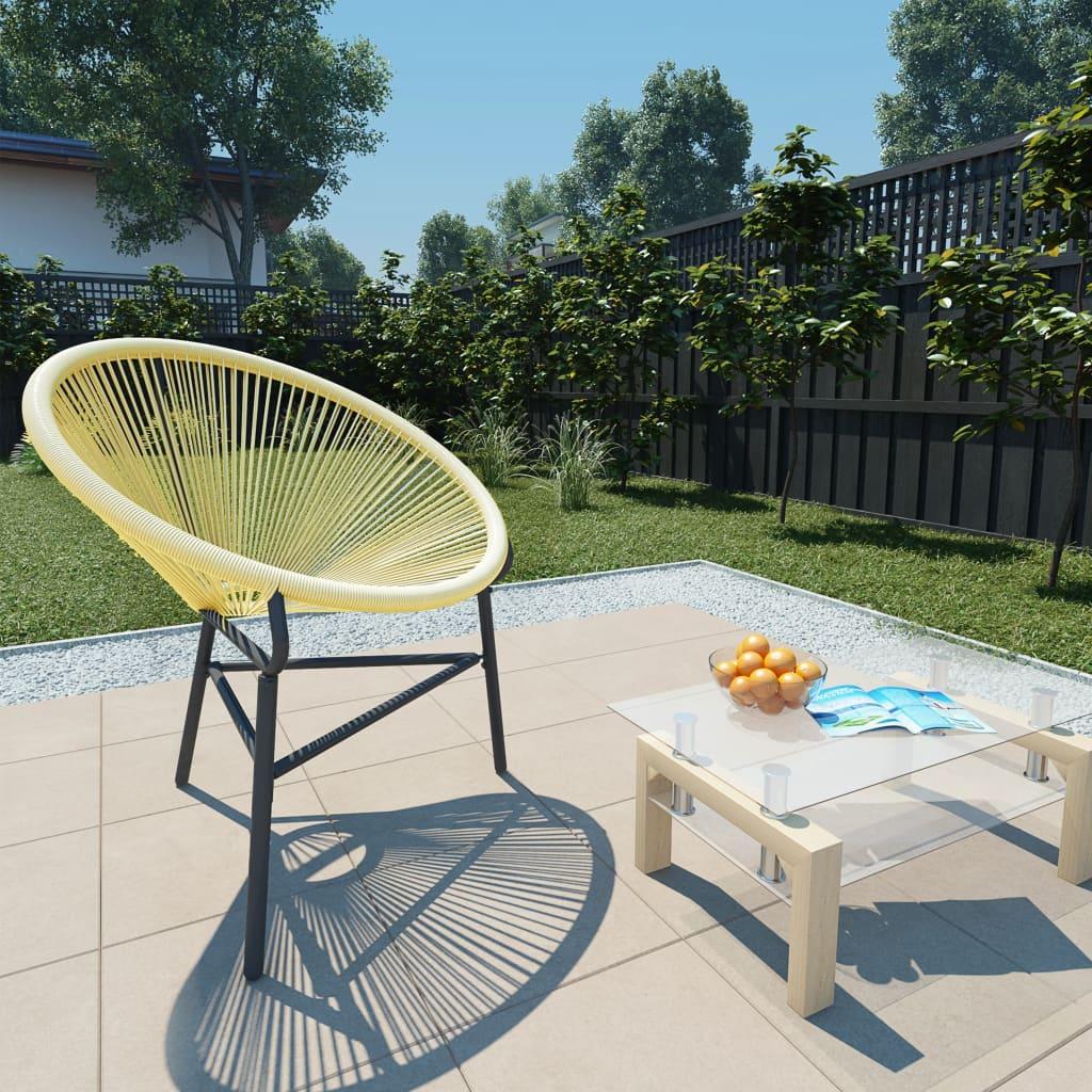 Acapulco-stol polyrattan beige