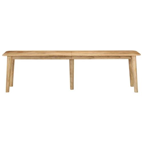 Bænk 160x40x45 cm massivt mangotræ