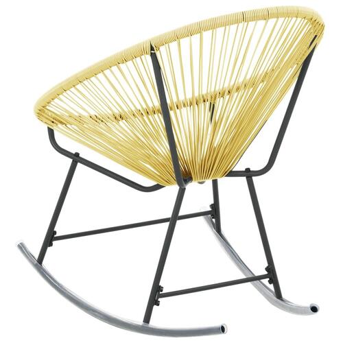 Udendørs Acapulco-stol polyrattan beige