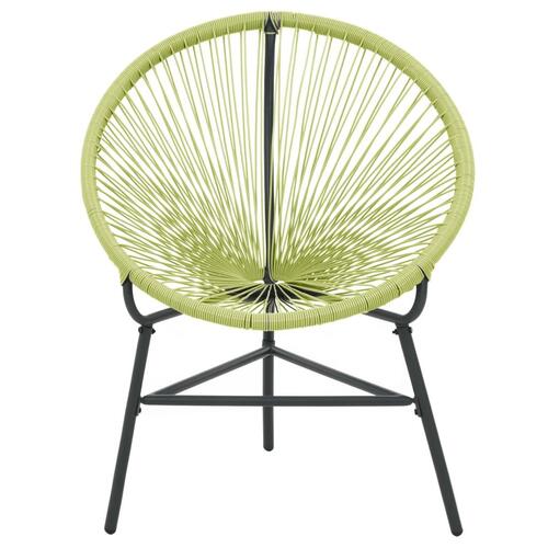 Acapulco-havestol polyrattan grøn