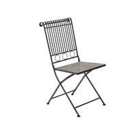 Polstrede Campingstol Kaemingk Stuttgart Hvid Brun 39 x 39 x 9 cm