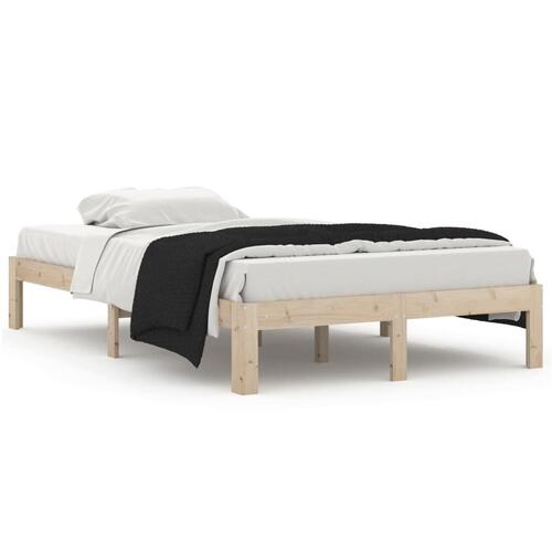 Sengeramme 120x200 cm massivt fyrretræ