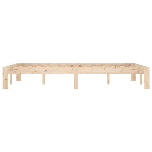 Sengeramme 120x200 cm massivt fyrretræ