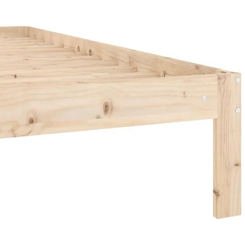 Sengeramme 120x200 cm massivt fyrretræ