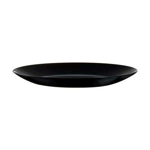 Flad Tallerken Arcopal Sort Glas (Ø 25 cm)