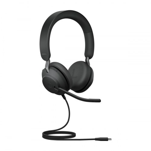 GN Audio Jabra Evolve2 40 SE headset med mikrofon (sort, USB-C)