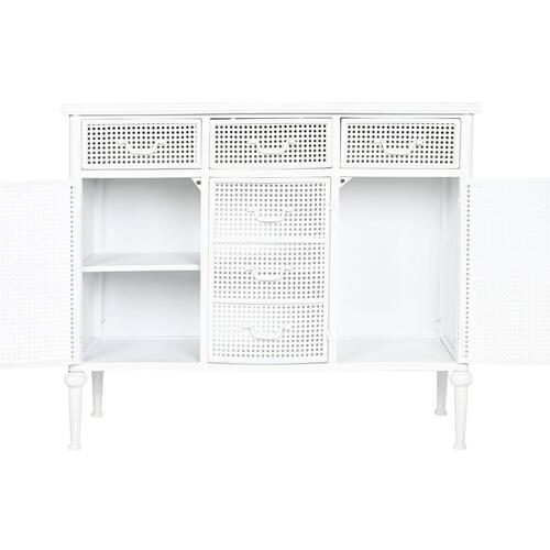 Skænk Home ESPRIT Hvid 101 x 42 x 85 cm