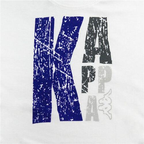 Kortærmet T-shirt til Mænd Kappa Sportswear Logo Hvid M
