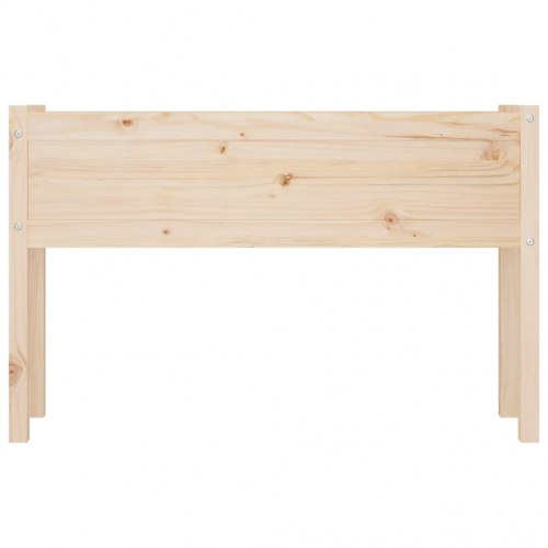 Plantekasser 2 stk. 1110x31x70 cm massivt fyrretræ