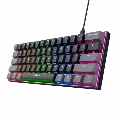 Mekanisk tastatur Trust GXT 867 Acira Sort