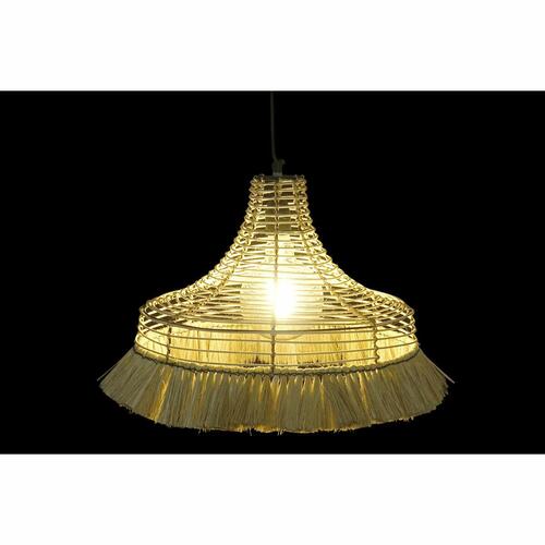 Loftslampe Natur Metal 40 W Jute (45 x 45 x 36 cm)