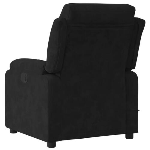 Massagestol velour sort