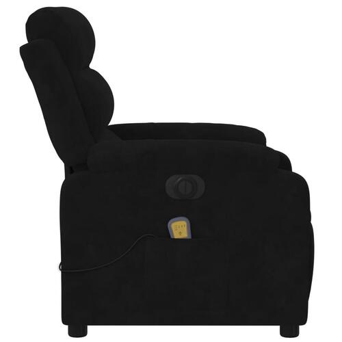 Massagestol velour sort