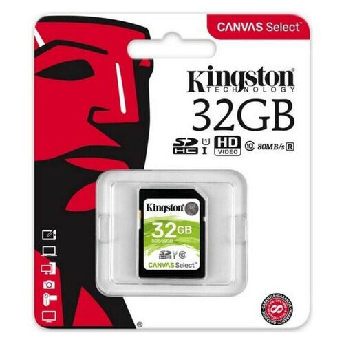 SD-hukommelseskort Kingston SDS2 100 MB/s exFAT 32 GB