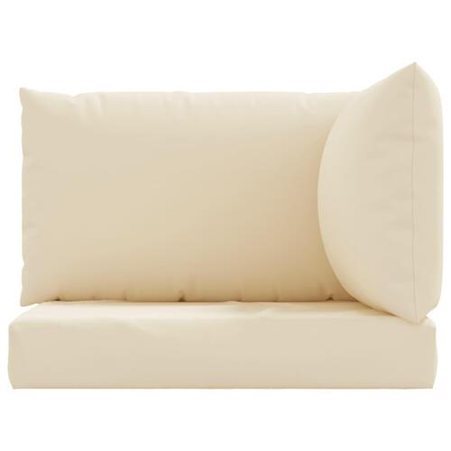 Pallehynder 3 stk. oxfordstof beige
