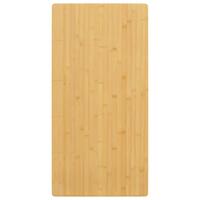 Bordplade 50x100x1,5 cm bambus