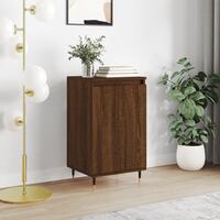 Skænk 40x35x70 cm konstrueret træ brun egetræsfarve