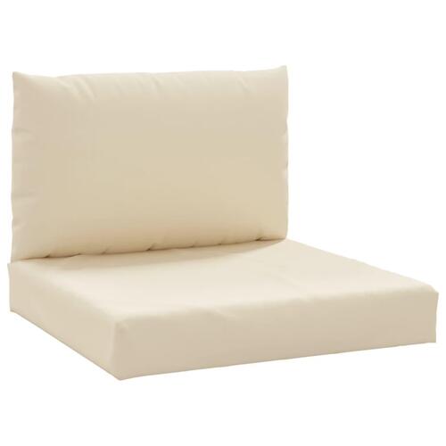 Pallehynder 2 stk. oxfordstof beige