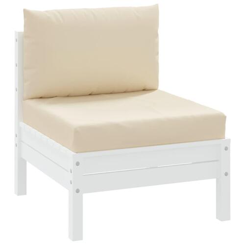 Pallehynder 2 stk. oxfordstof beige