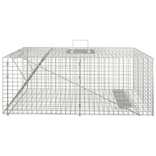 Dyrefælde 64,5x25x26,5 cm galvaniseret jern