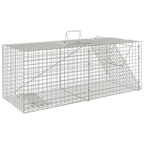 Dyrefælde 64,5x25x26,5 cm galvaniseret jern