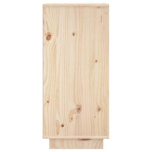 Skænke 2 stk. 31,5x34x75 cm massivt fyrretræ