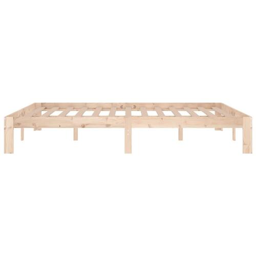 Sengeramme 150x200 cm massivt træ