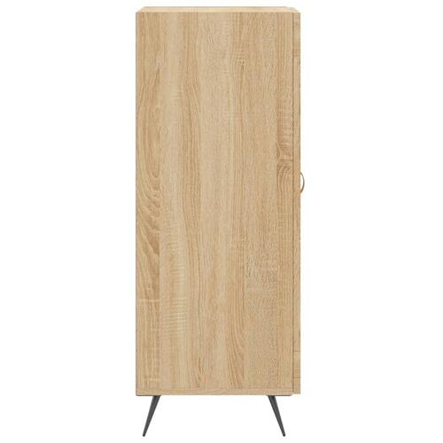 Skænk 34,5x34x90 cm konstrueret træ sonoma-eg