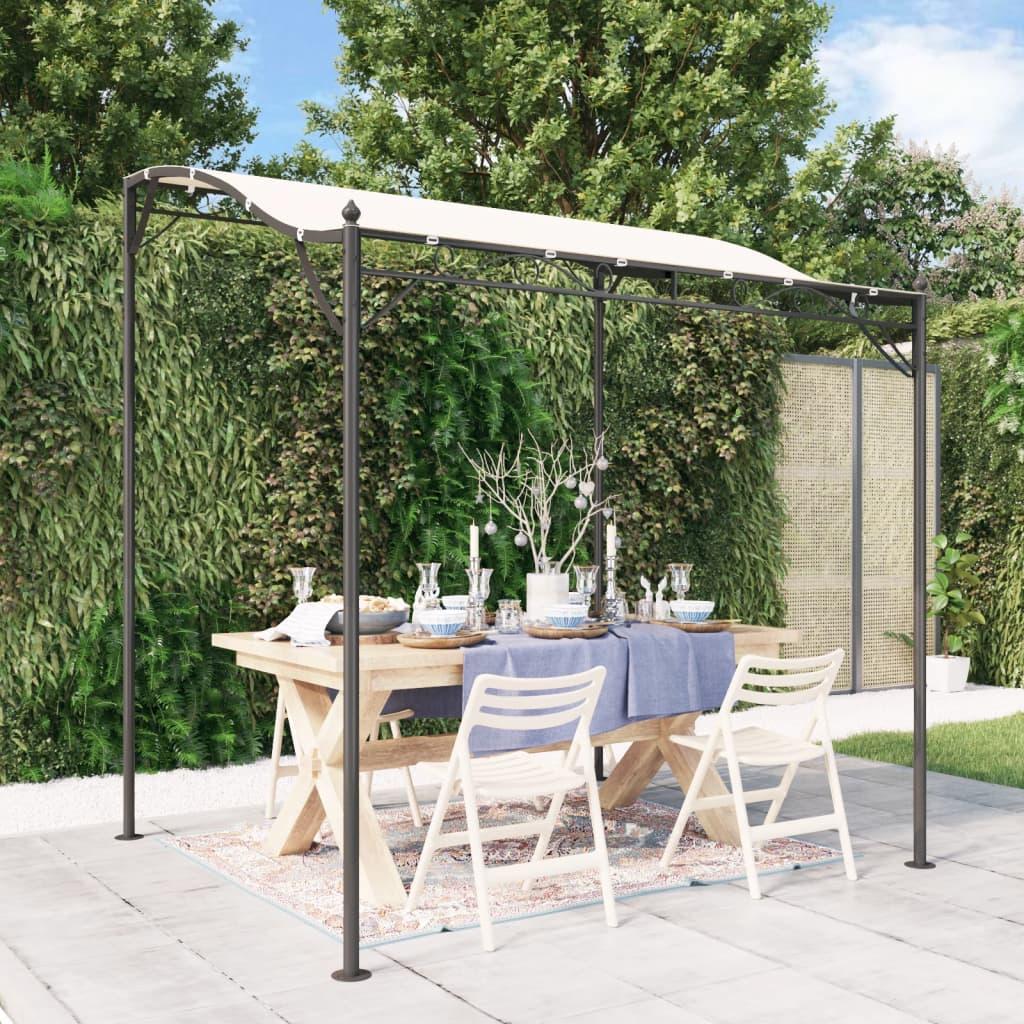 Baldakin 2x2,3 m 180 g/m² stof og stål