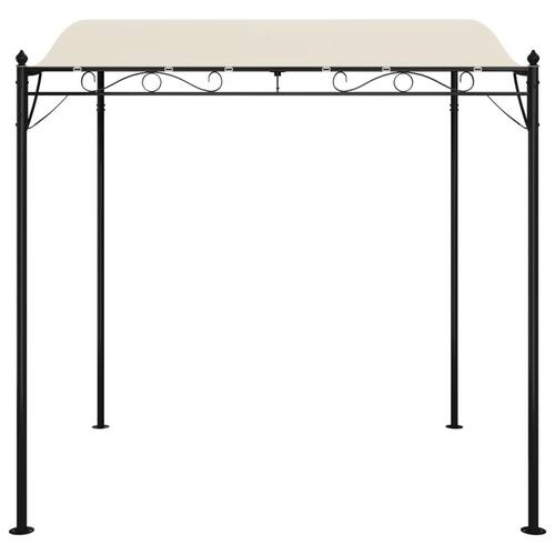 Baldakin 2x2,3 m 180 g/m² stof og stål
