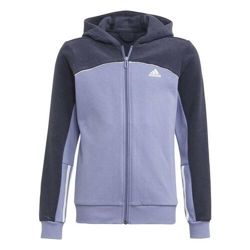 Sportsjakke til børn Adidas Colorblock 7-8 år