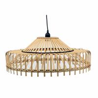 Loftslampe 61 x 61 x 23 cm 61 x 61 x 31 cm Brun Bambus 50 W