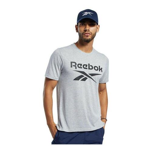 Kortærmet T-shirt til Mænd Reebok Workout Ready Supremium Grå