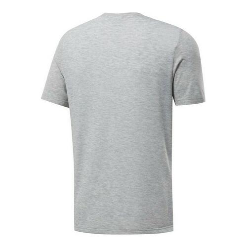 Kortærmet T-shirt til Mænd Reebok Workout Ready Supremium Grå