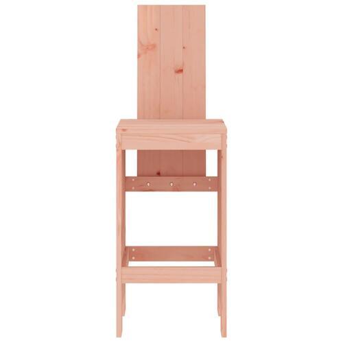 Barstole 2 stk. 40x42x120 cm massivt douglasgran