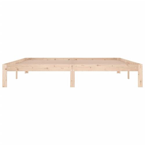 Sengeramme 180x200 cm massivt fyrretræ
